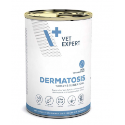 VetExpert 4T Vet. Diet Dog Dermatosis indyk, perliczka 400 g