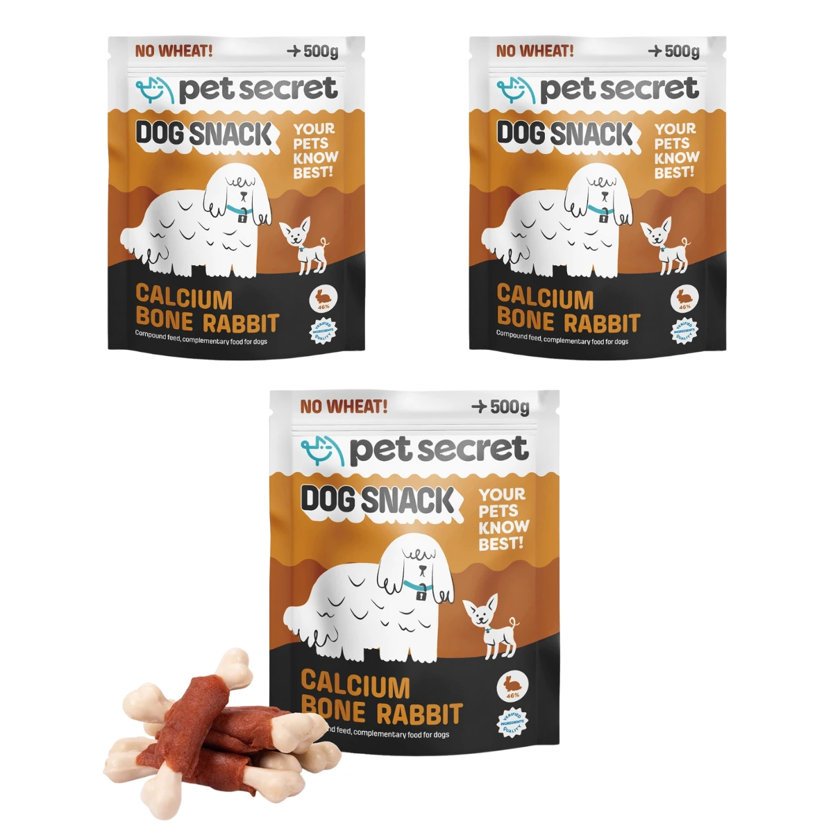 Pet Secret królik 500 g × 3