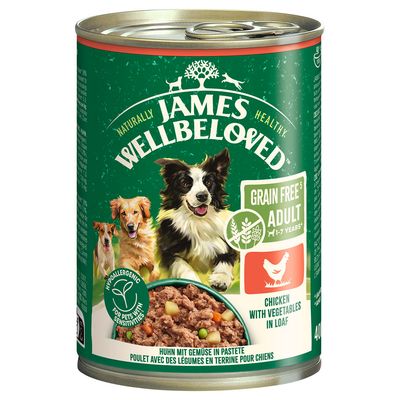 James Wellbeloved kurczak adult 400 g × 6