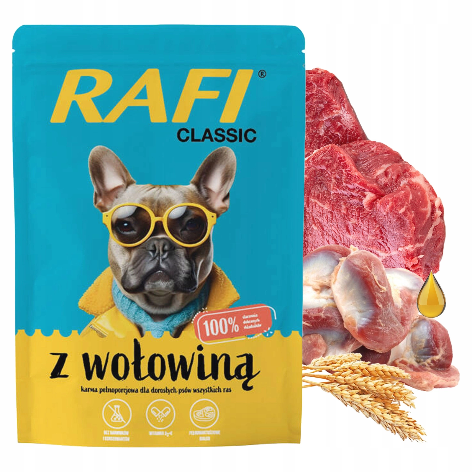 Rafi Classic wołowina adult 400 g