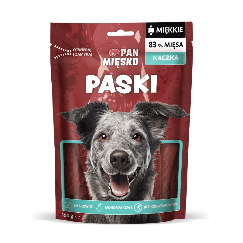 Pan Mięsko Paski kaczka 100 g