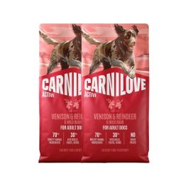 Carnilove Active jeleń, renifer, dzik adult 12 kg × 2