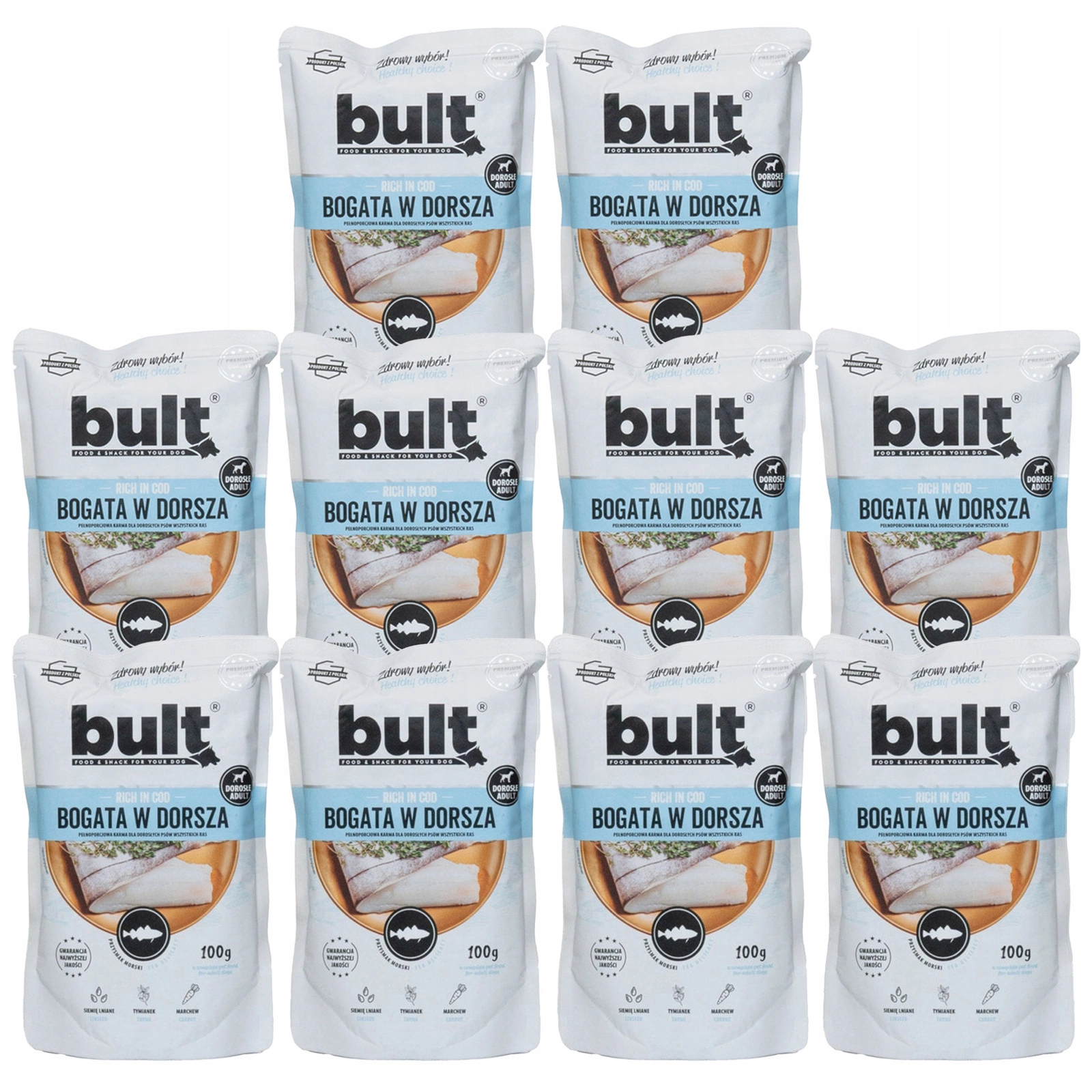 Bult dorsz 100 g × 10