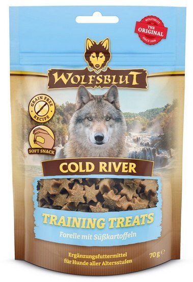 Wolfsblut Dog Training Treats pstrąg, łosoś 70 g