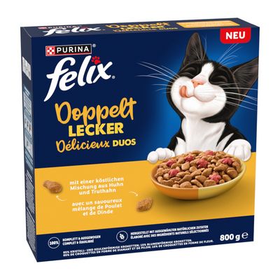 Purina Felix indyk, kurczak adult 800 g × 2
