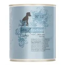 Dogz Finefood dziczyzna, śledź 800 g