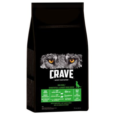 Crave jagnięcina, wołowina adult 7 kg