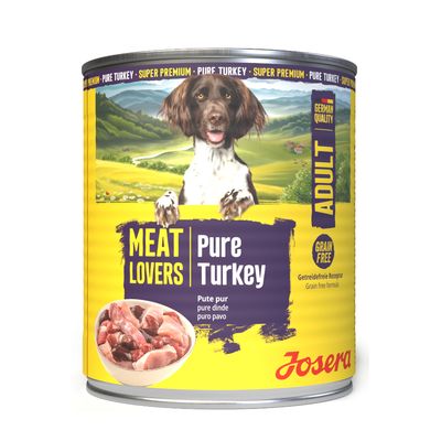 Josera Meat Lovers Pure indyk adult 800 g × 12