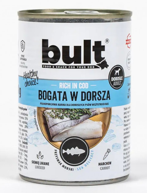 Bult dorsz adult 800 g