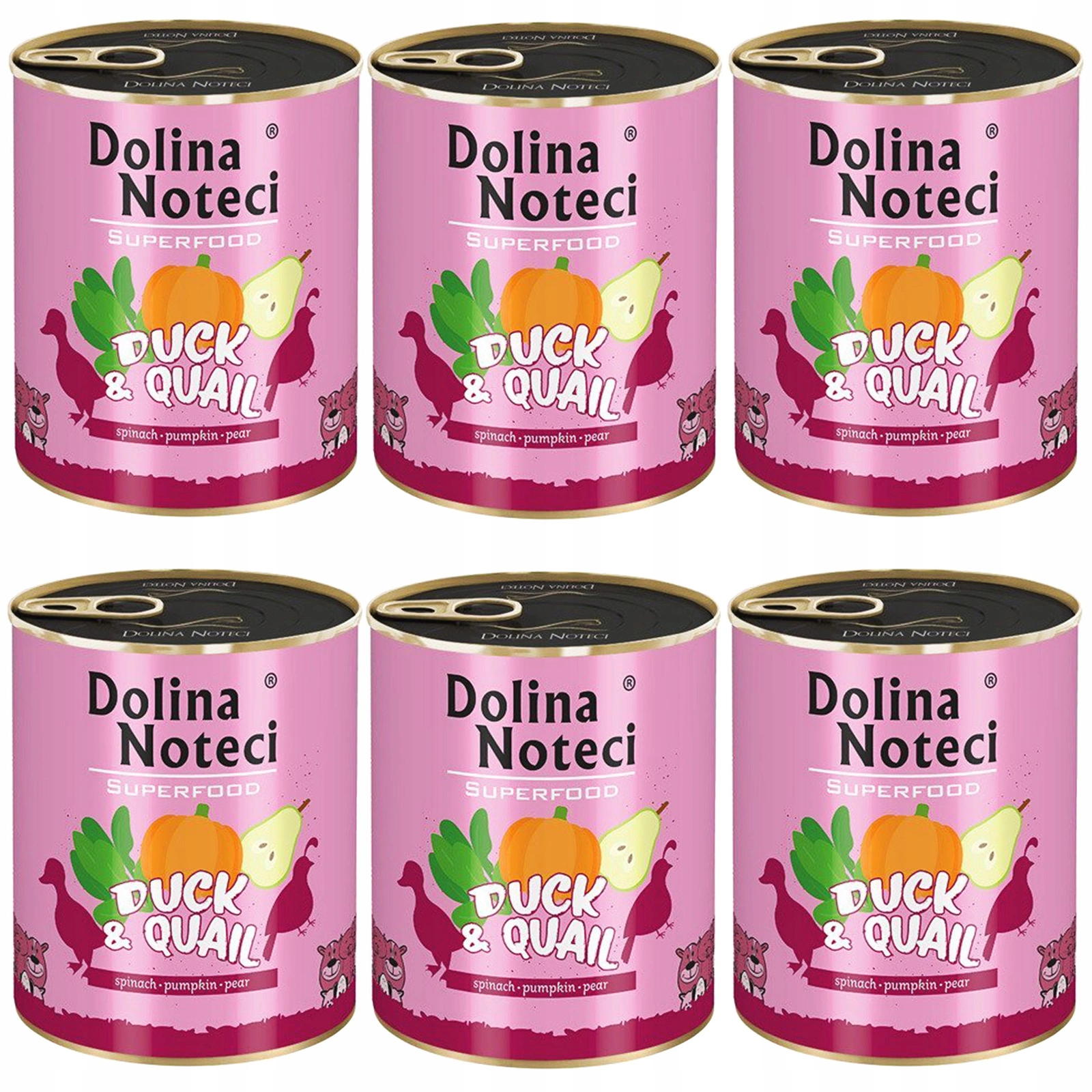 Dolina Noteci Superfood kaczka 800 g × 6