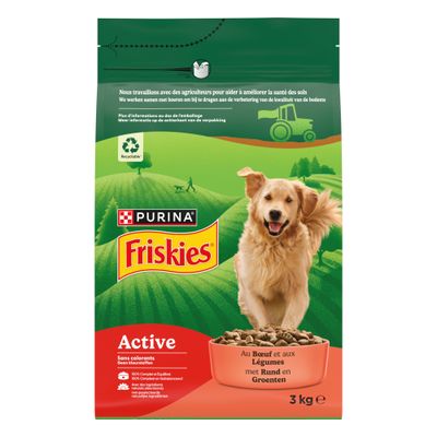 Purina Friskies wołowina adult 3 kg × 3