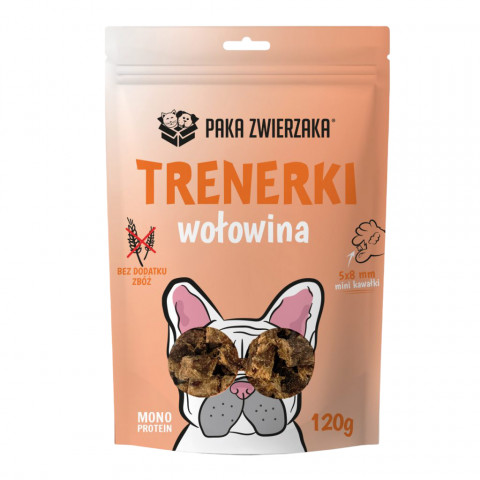 Paka Zwierzaka Trenerki wołowina 120 g