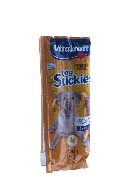 Vitakraft Dog Stickies kurczak 11 g × 4