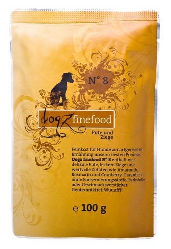 Dogz Finefood dziczyzna, śledź adult 100 g