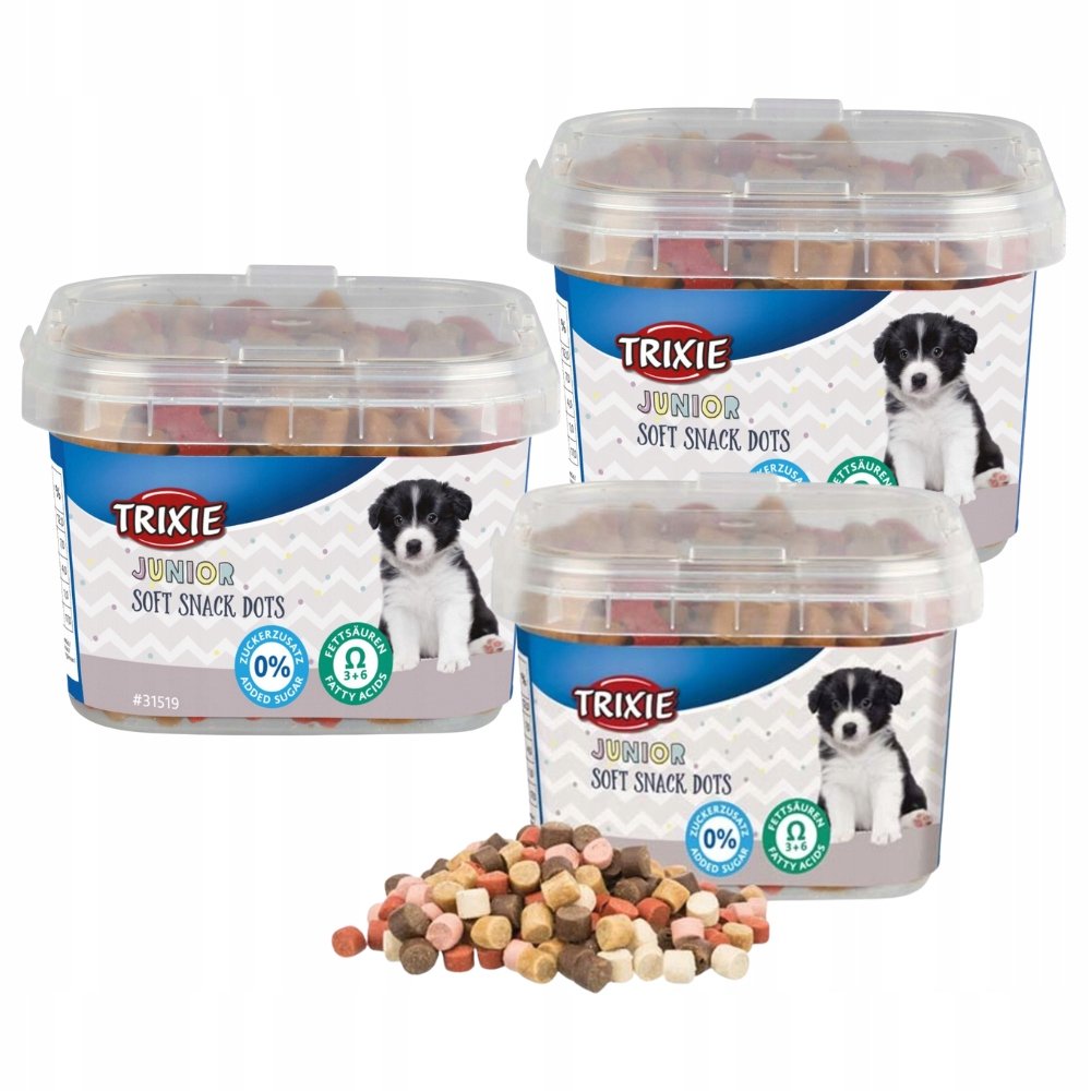 Trixie Junior Dots kurczak junior 140 g × 3