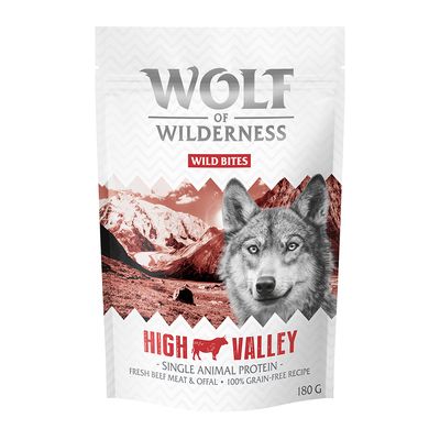 Wolf of Wilderness Wild Bites wołowina 180 g