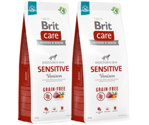 Brit Care dziczyzna adult 12 kg × 2