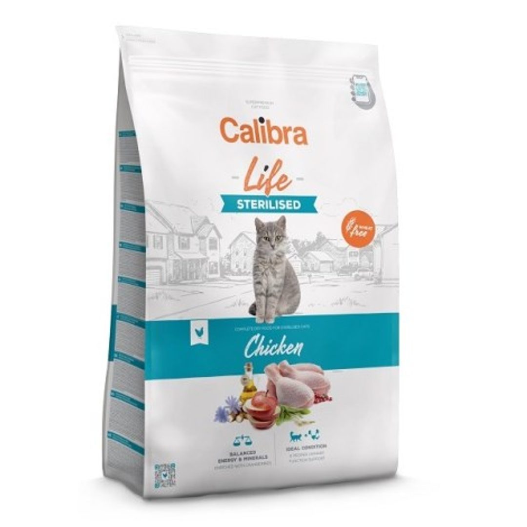 Calibra Cat Life Sterilised kurczak adult 6 kg