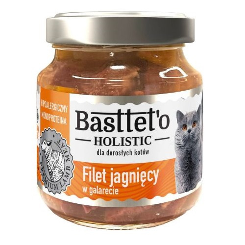 Basttet'o Holistic jagnięcina w galaretce adult 130 g