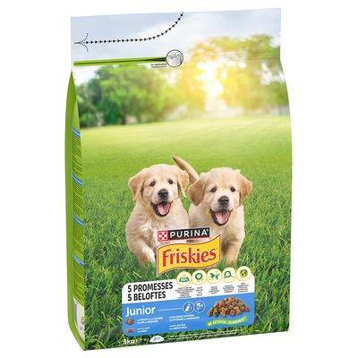 Purina Friskies kurczak junior 3 kg × 3