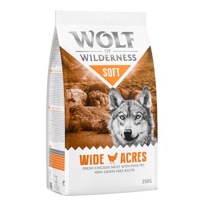 Wolf of Wilderness Soft kurczak adult 350 g