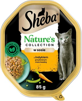 Sheba Nature's Collection indyk kawałki adult 85 g