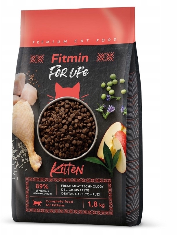 Fitmin For Life kurczak kitten 1,8 kg