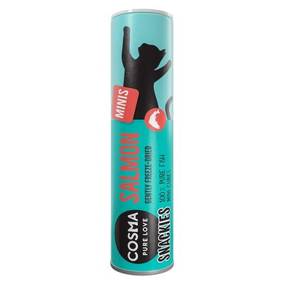 Cosma Snackies Minis Indoor łosoś 21 g × 5