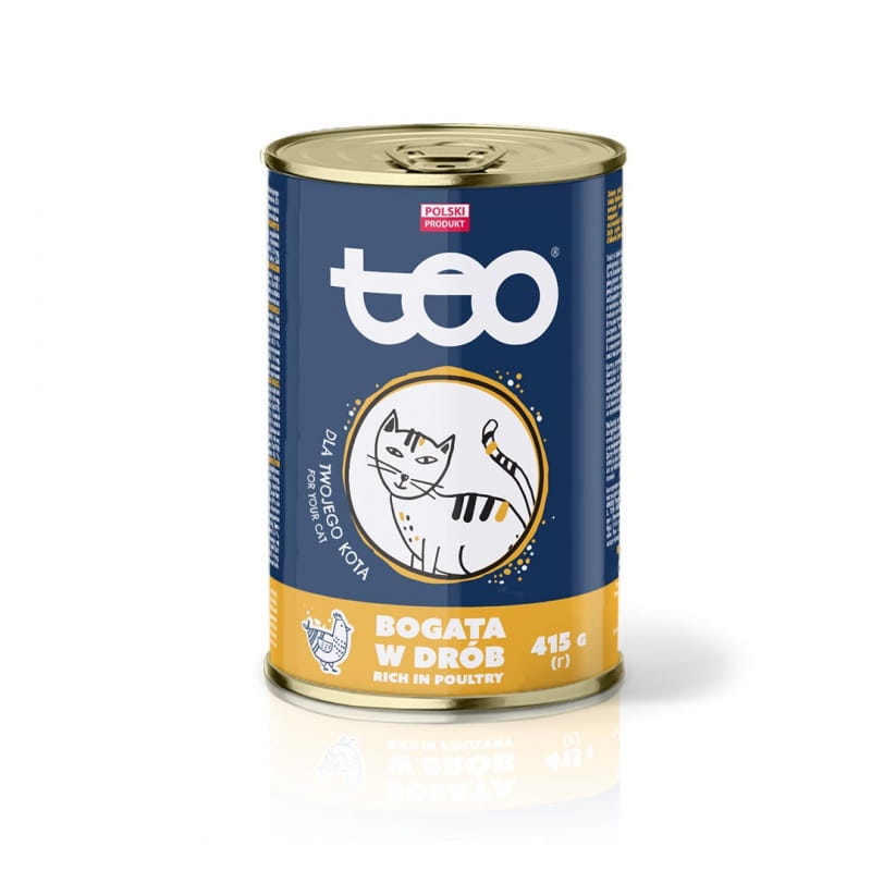Teo drób w sosie adult 415 g