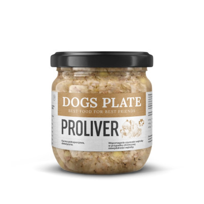 Dogs Plate Proliver indyk 360 g
