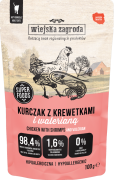 Wiejska Zagroda kurczak, krewetka 100 g