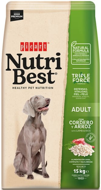 Picart Nutribest jagnięcina adult 15 kg