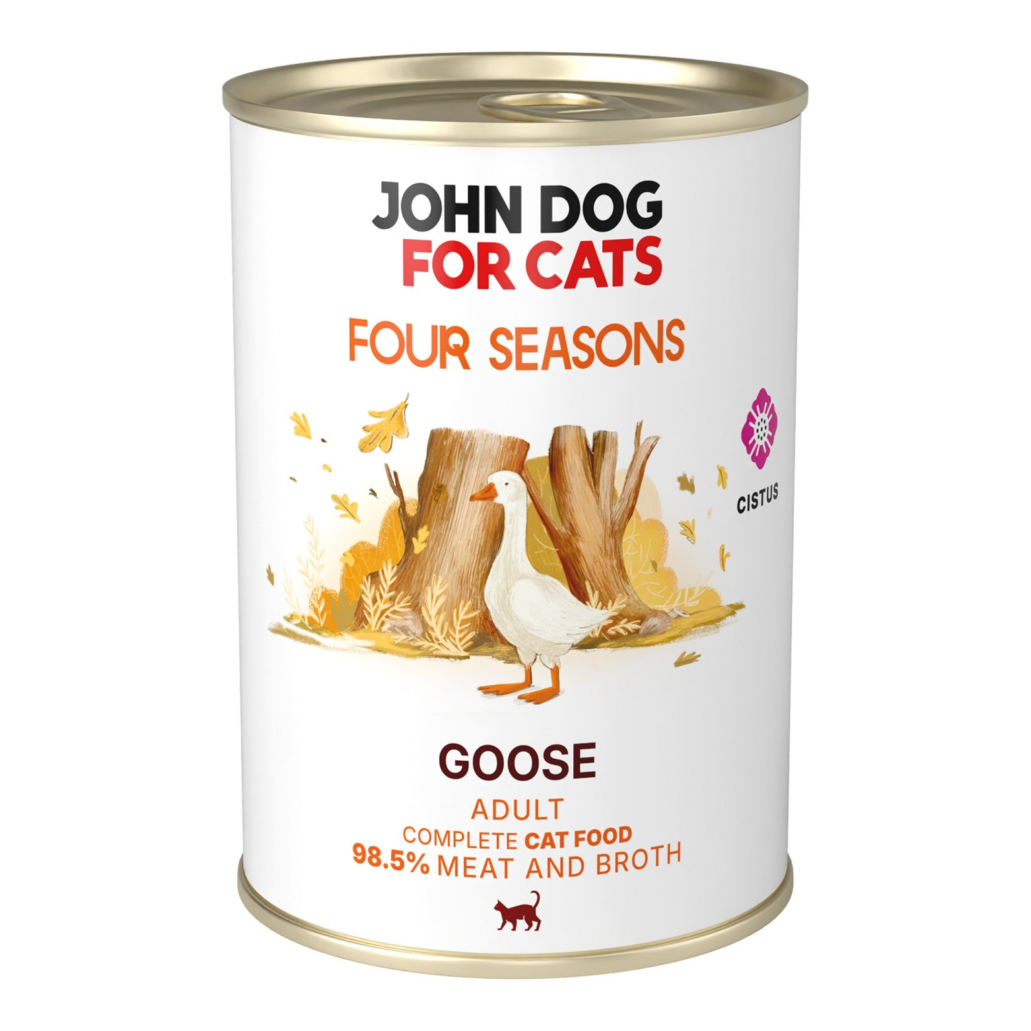 John Dog Four Seasons gęś pasztet adult 400 g