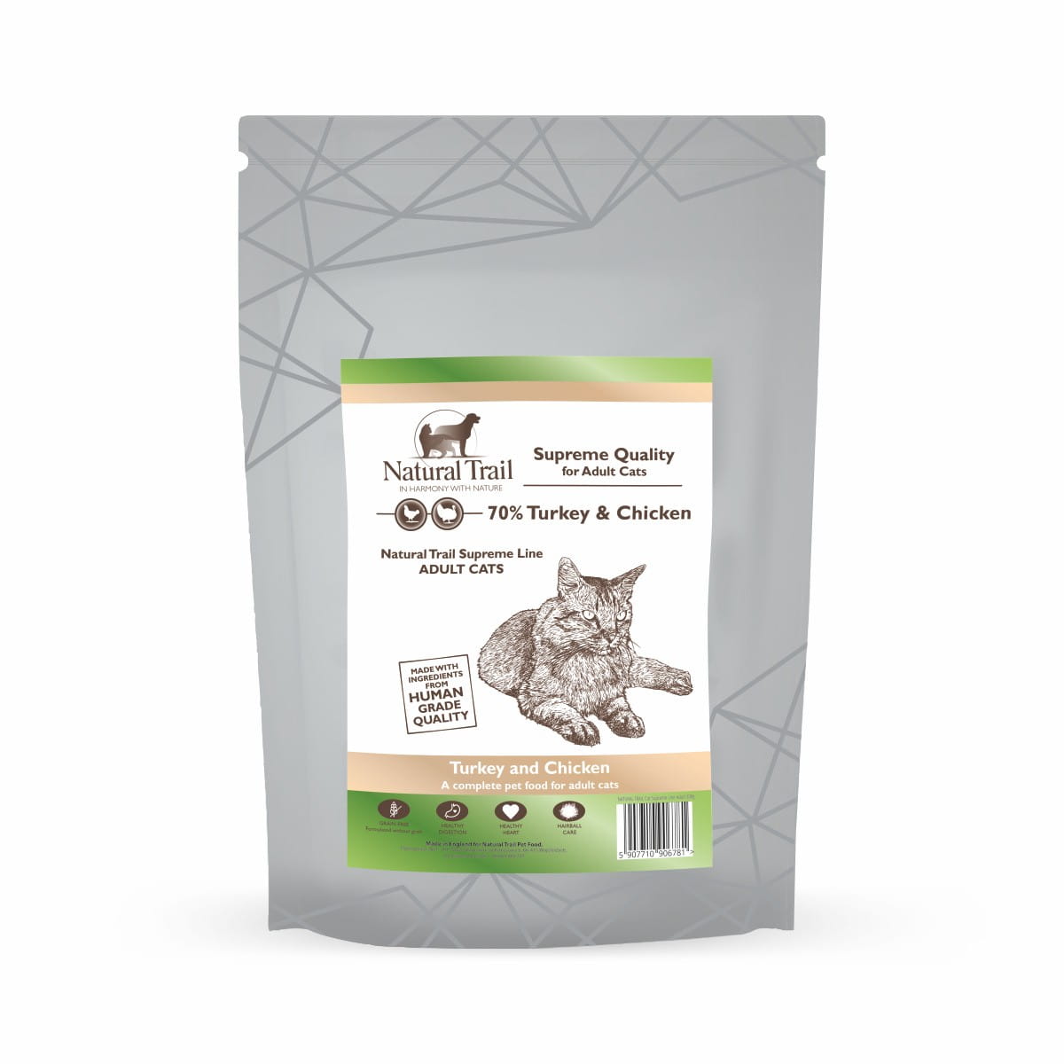 Natural Trail Supreme indyk, kurczak adult 300 g