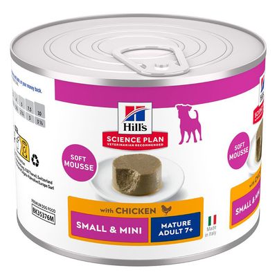 Hill's Science Plan kurczak senior małe rasy 200 g × 12