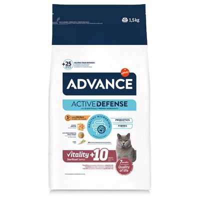 Advance ActiveDefense Sterilised kurczak senior 1,5 kg × 2