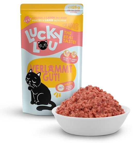 Lucky Lou Lifestage drób, jagnięcina adult 125 g