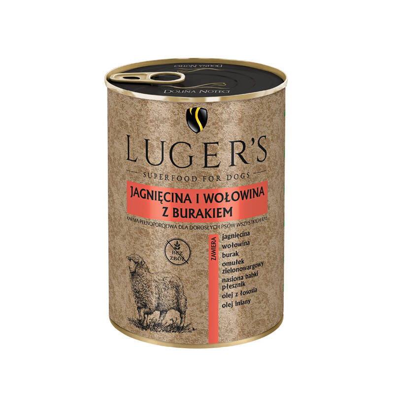 Luger's jagnięcina, wołowina 400 g
