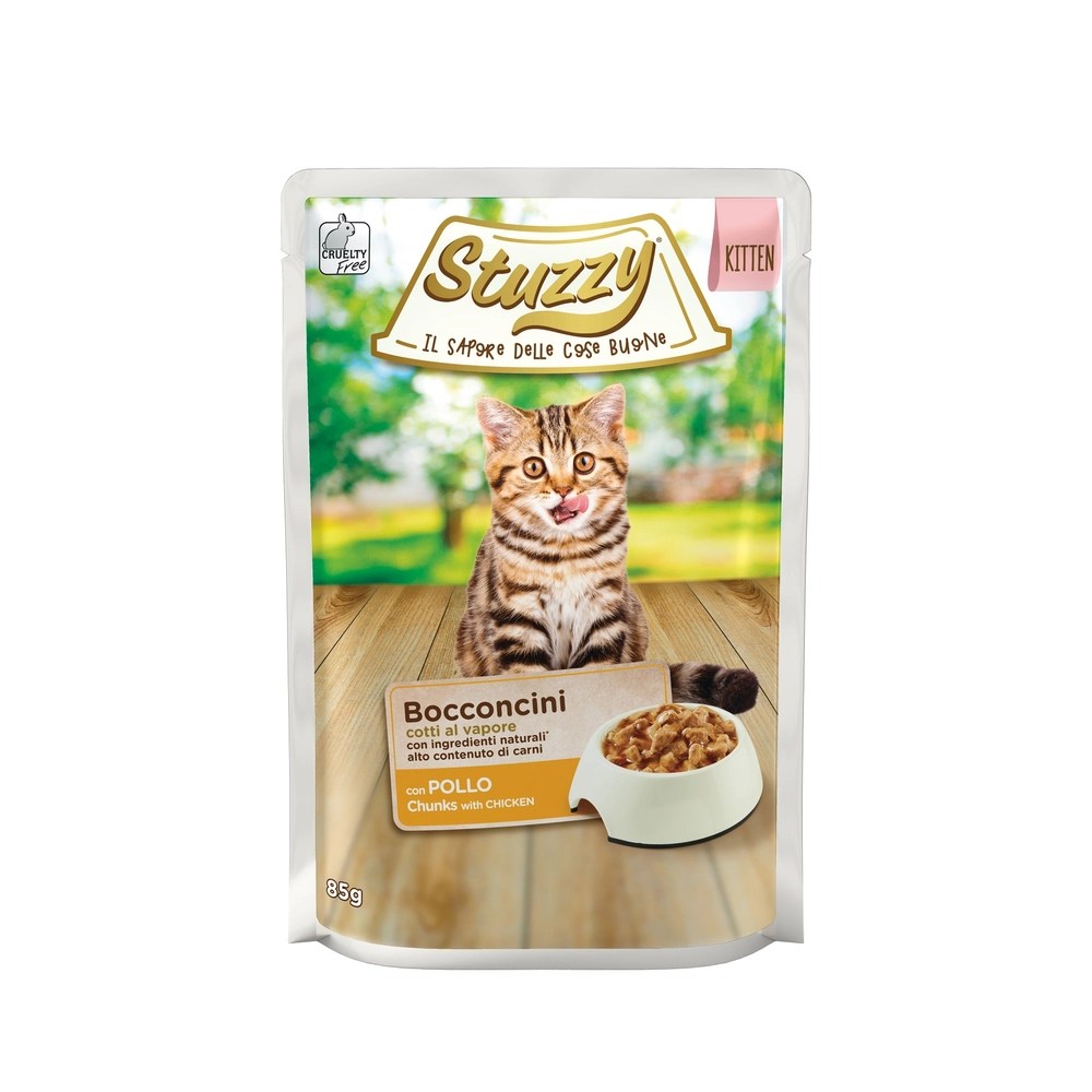 Stuzzy Bocconcini kurczak w sosie kitten 85 g