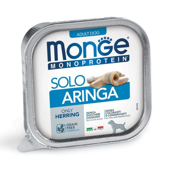 Monge Monoprotein Solo śledź adult 150 g