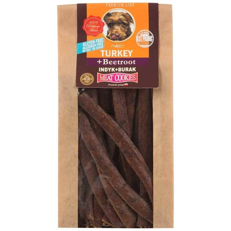 Milord Ciastka indyk z burakiem 80 g