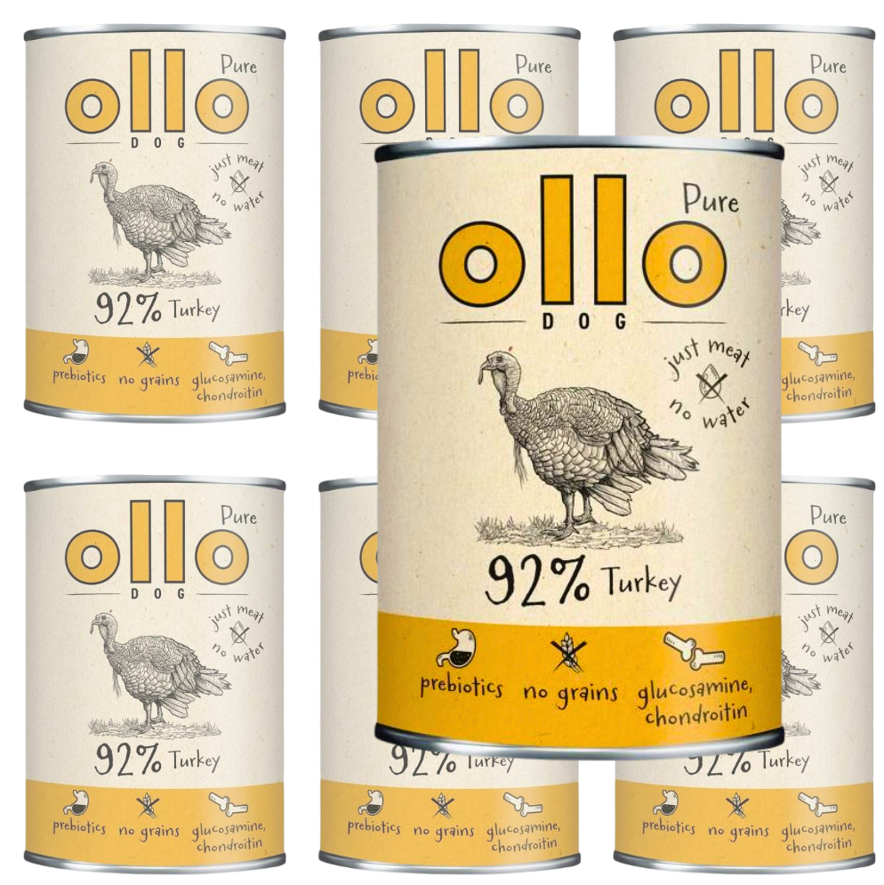 Ollo Pure indyk 850 g × 6