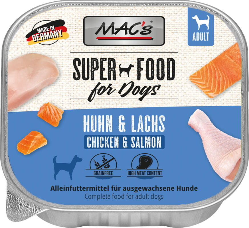 MAC's kurczak, łosoś 150 g