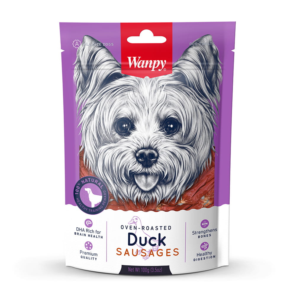 Wanpy Duck Sausages kaczka 100 g