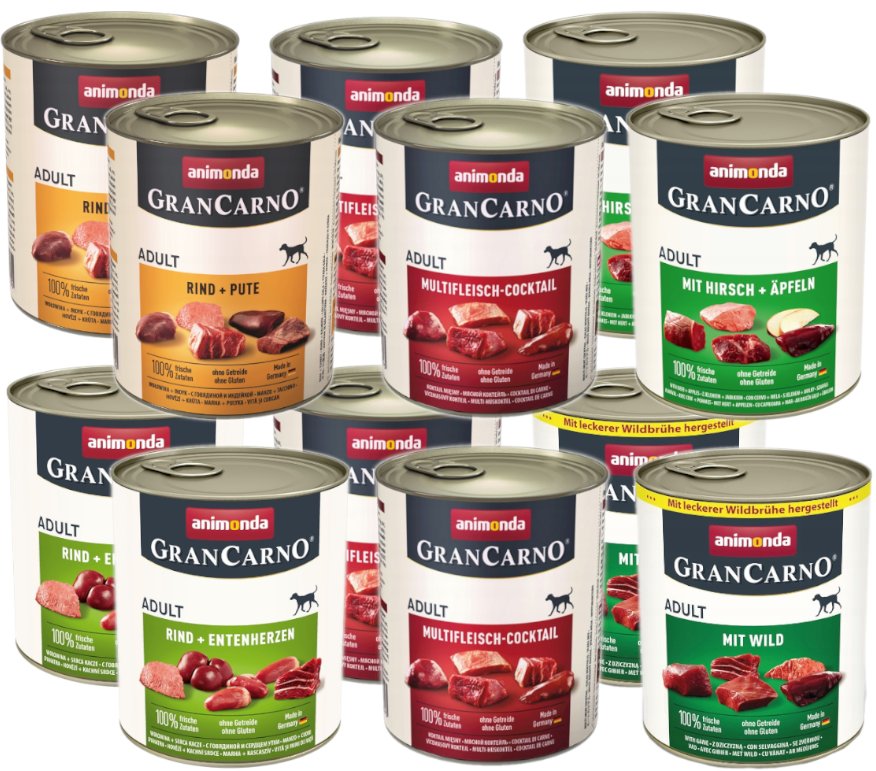Animonda GranCarno mix smaków adult 800 g × 12