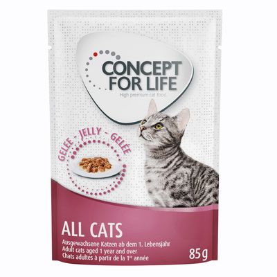 Concept for Life All Cats w galaretce adult 85 g × 12