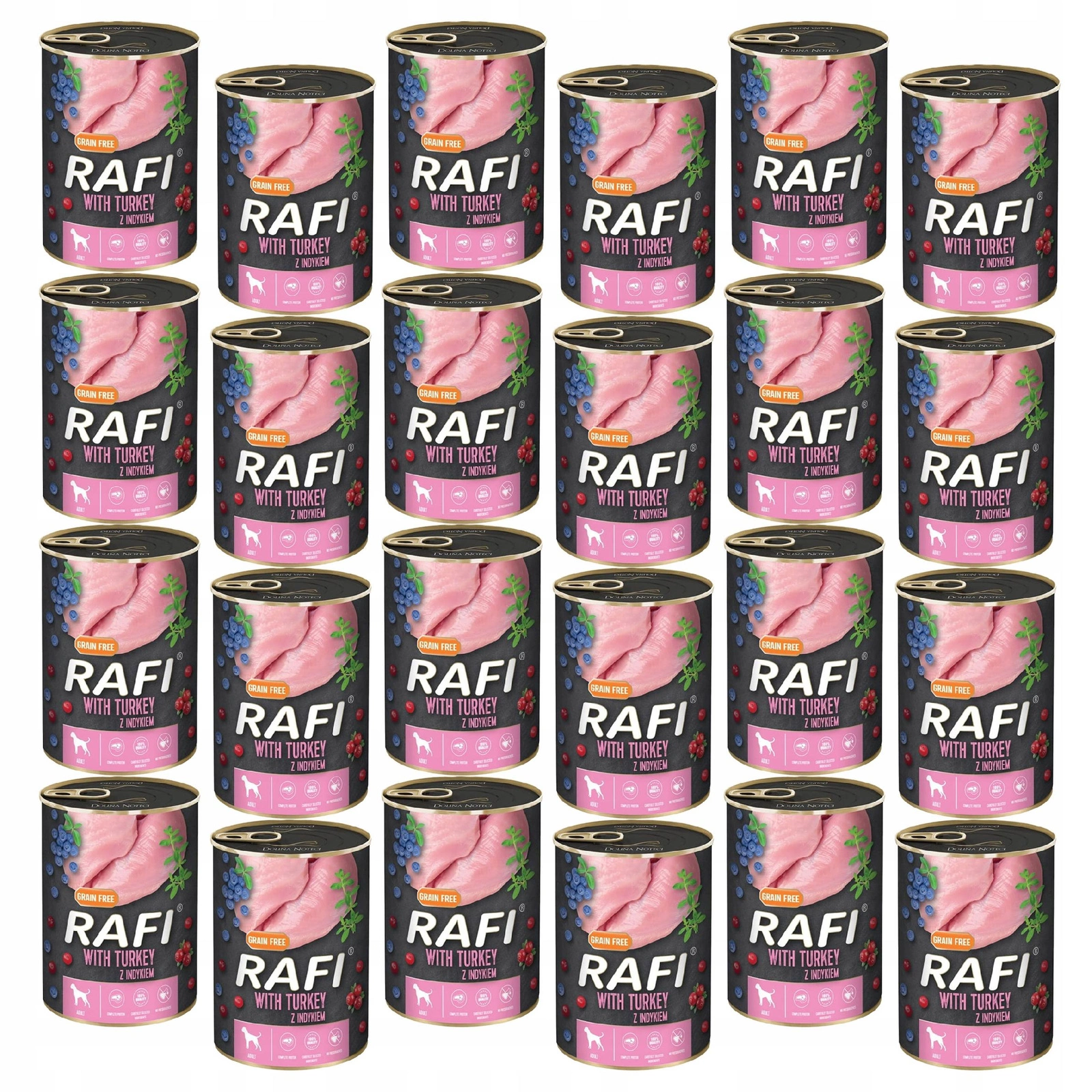 Rafi indyk 400 g × 24