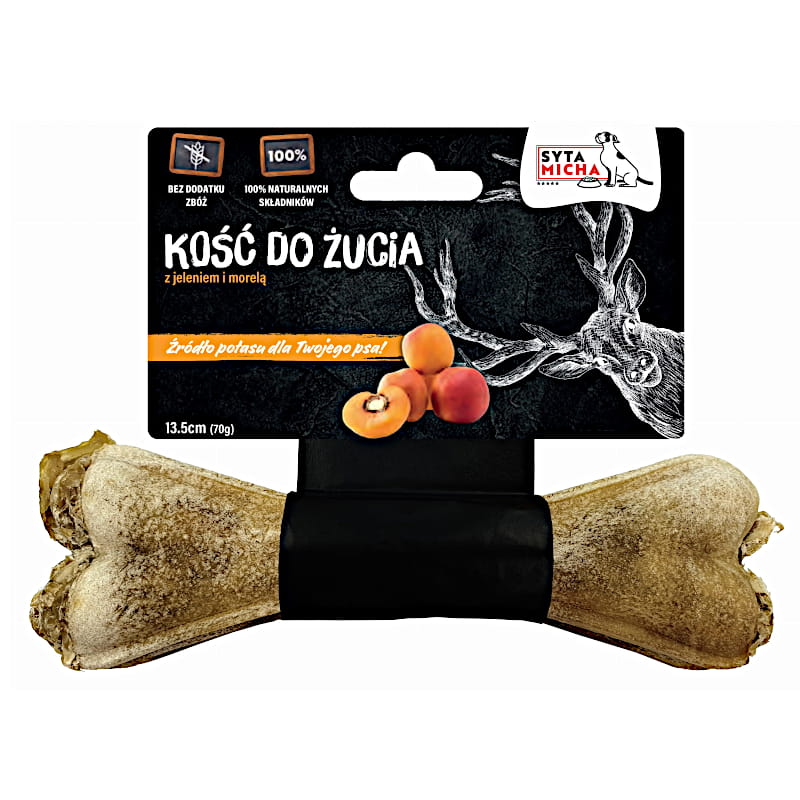 Syta Micha jeleń z morelą 70 g