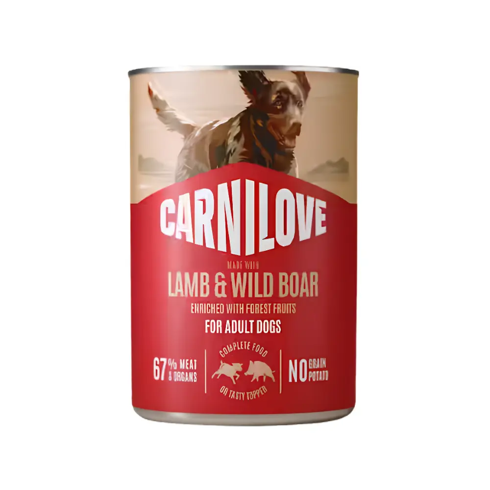Carnilove Wild Meat dzik, jagnięcina adult 400 g
