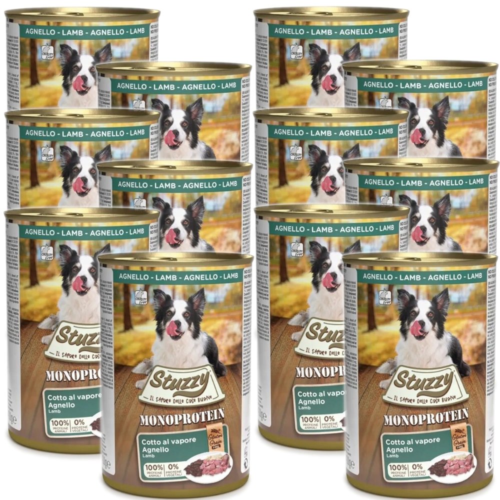 Stuzzy Monoprotein jagnięcina 400 g × 12